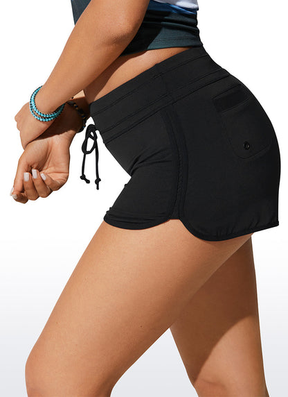 Sunshine Drawstring Bikini Bottom 3''