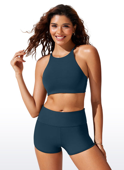 Sunshine Crisscross Back Bikini Top