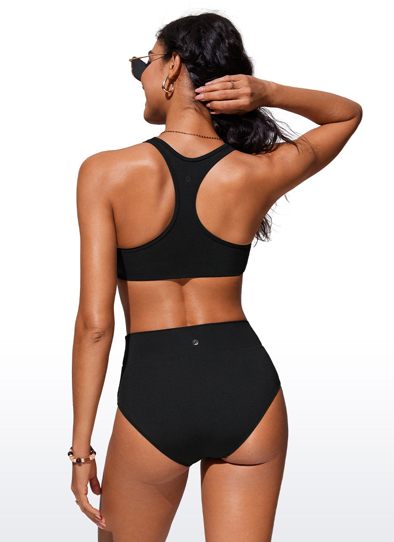 Sunshine U Neck Racerback Bikini Top