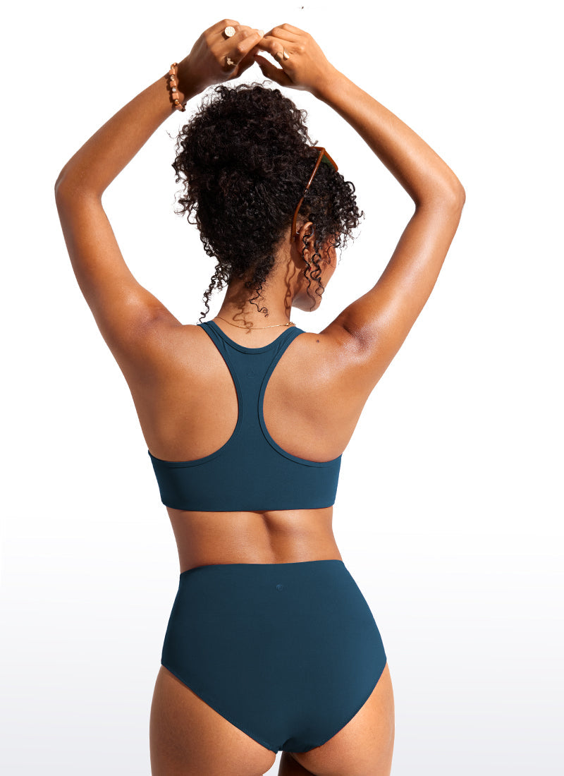 Sunshine U Neck Racerback Bikini Top