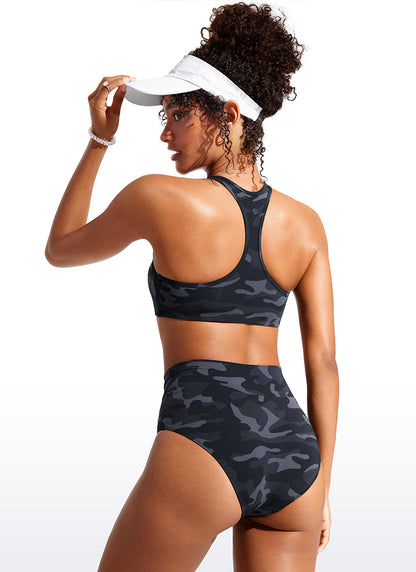 Sunshine U Neck Racerback Bikini Top