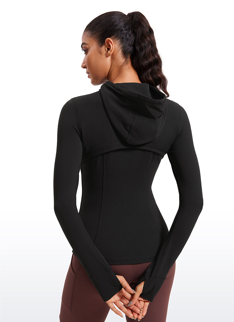 Butterluxe Zip Pocket ThumbHole Hoodie