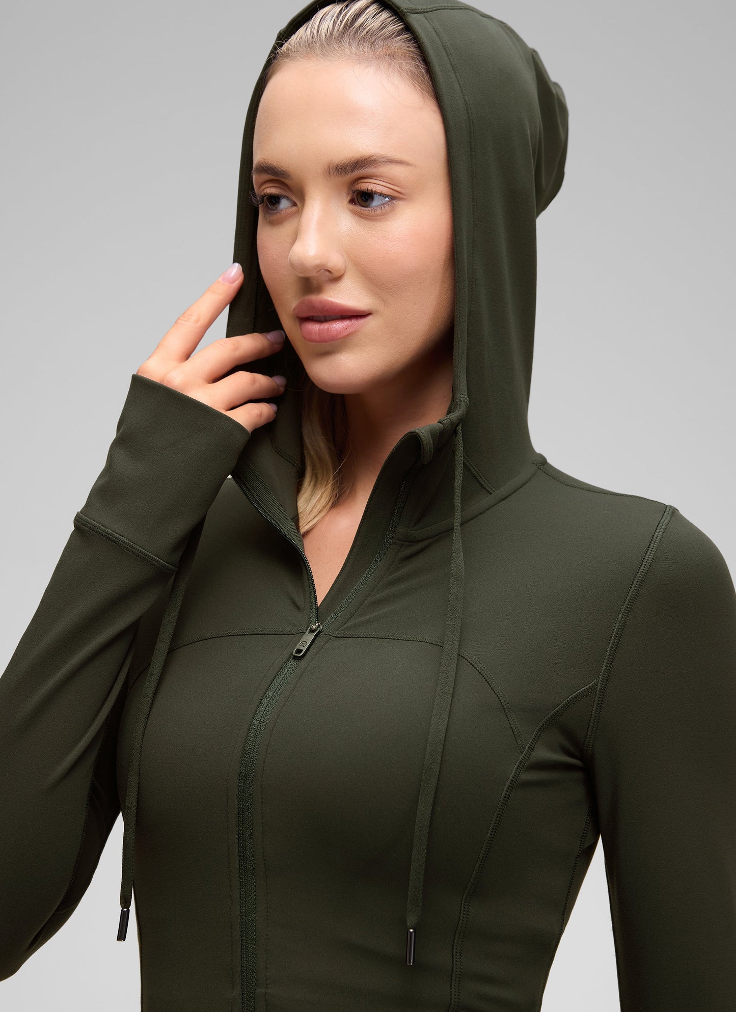 Butterluxe Zip Pocket ThumbHole Hoodie
