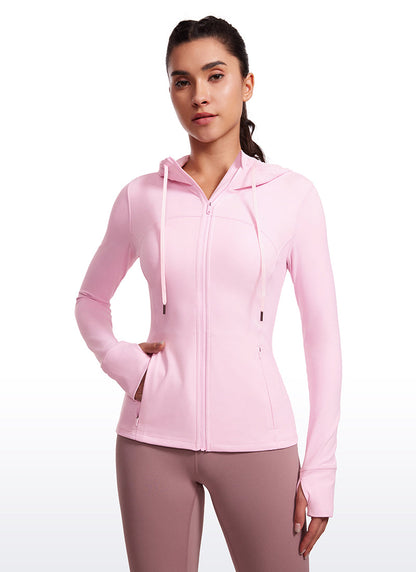 Butterluxe Zip Pocket ThumbHole Hoodie