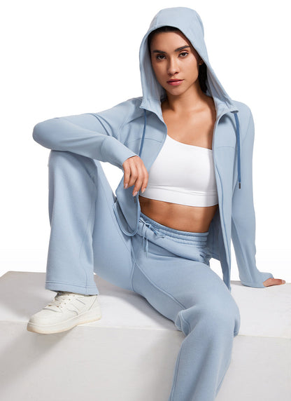 Butterluxe Zip Pocket ThumbHole Hoodie