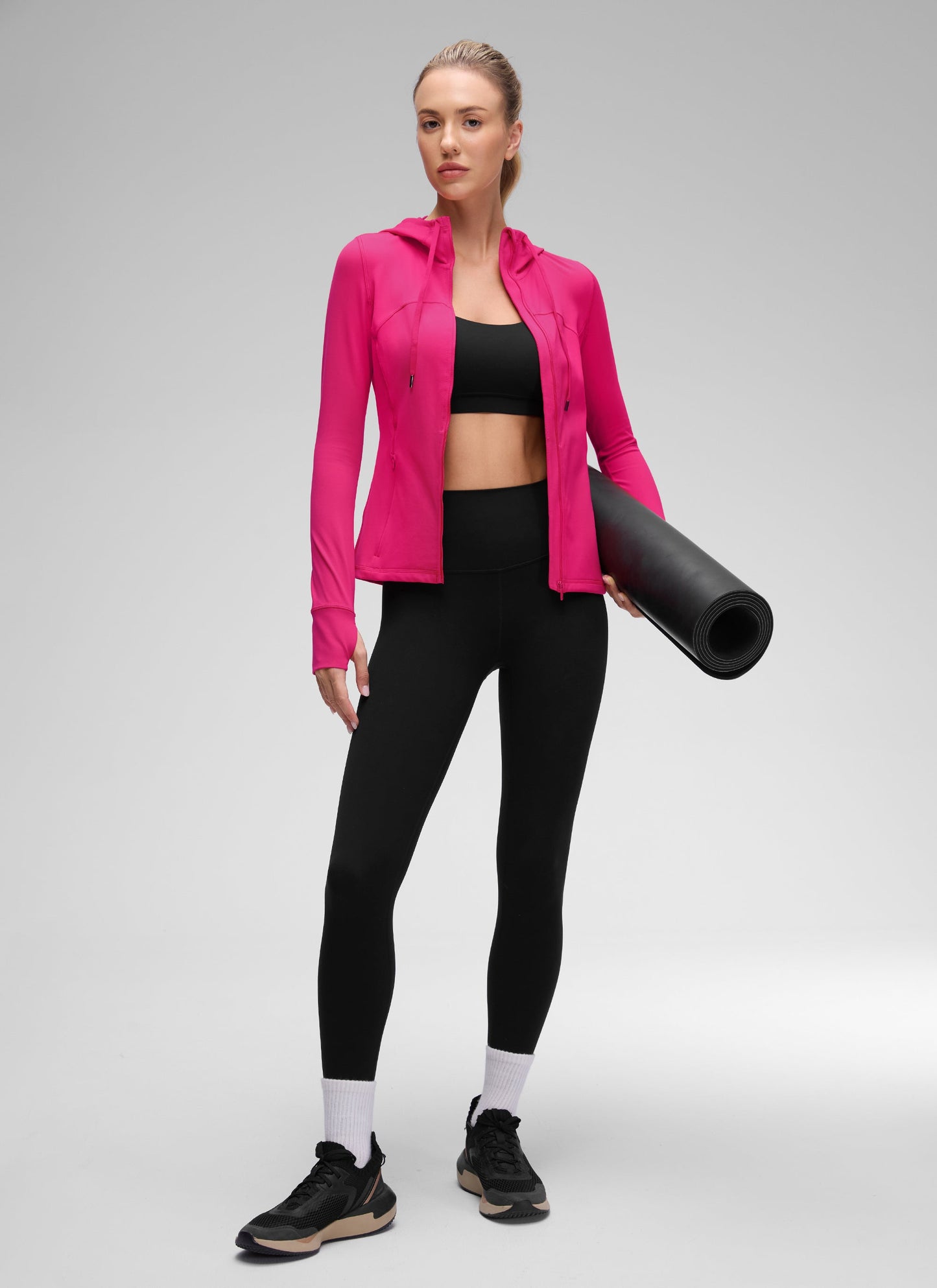 Butterluxe Zip Pocket ThumbHole Hoodie