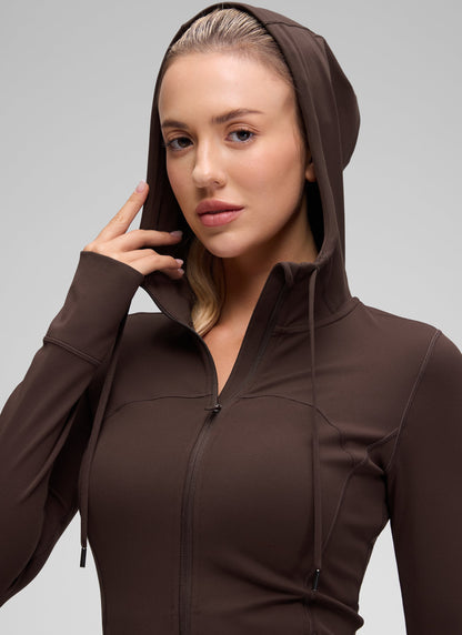 Butterluxe Zip Pocket ThumbHole Hoodie