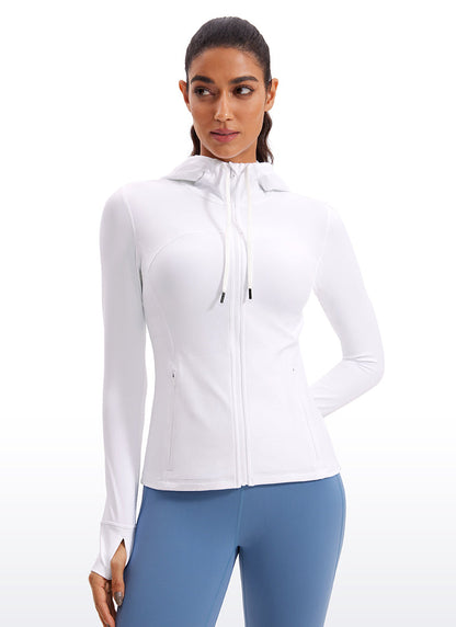 Butterluxe Zip Pocket ThumbHole Hoodie