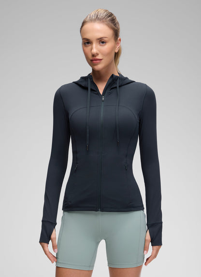 Butterluxe Zip Pocket ThumbHole Hoodie