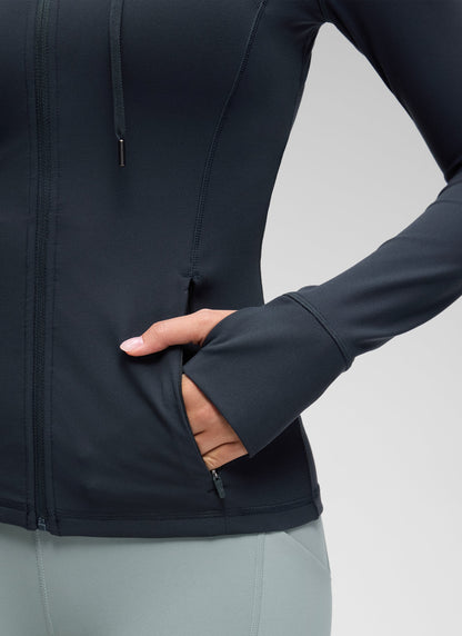 Butterluxe Zip Pocket ThumbHole Hoodie
