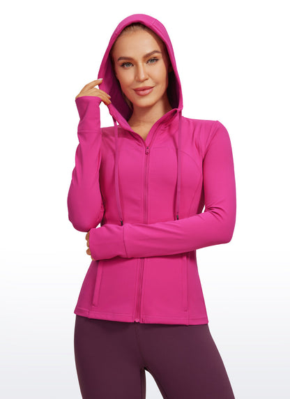 Butterluxe Zip Pocket ThumbHole Hoodie