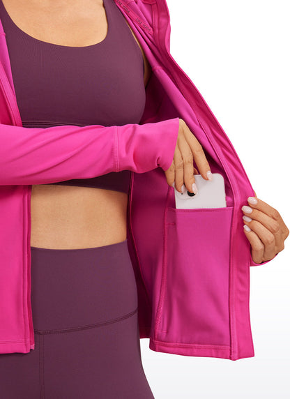 Butterluxe Zip Pocket ThumbHole Hoodie