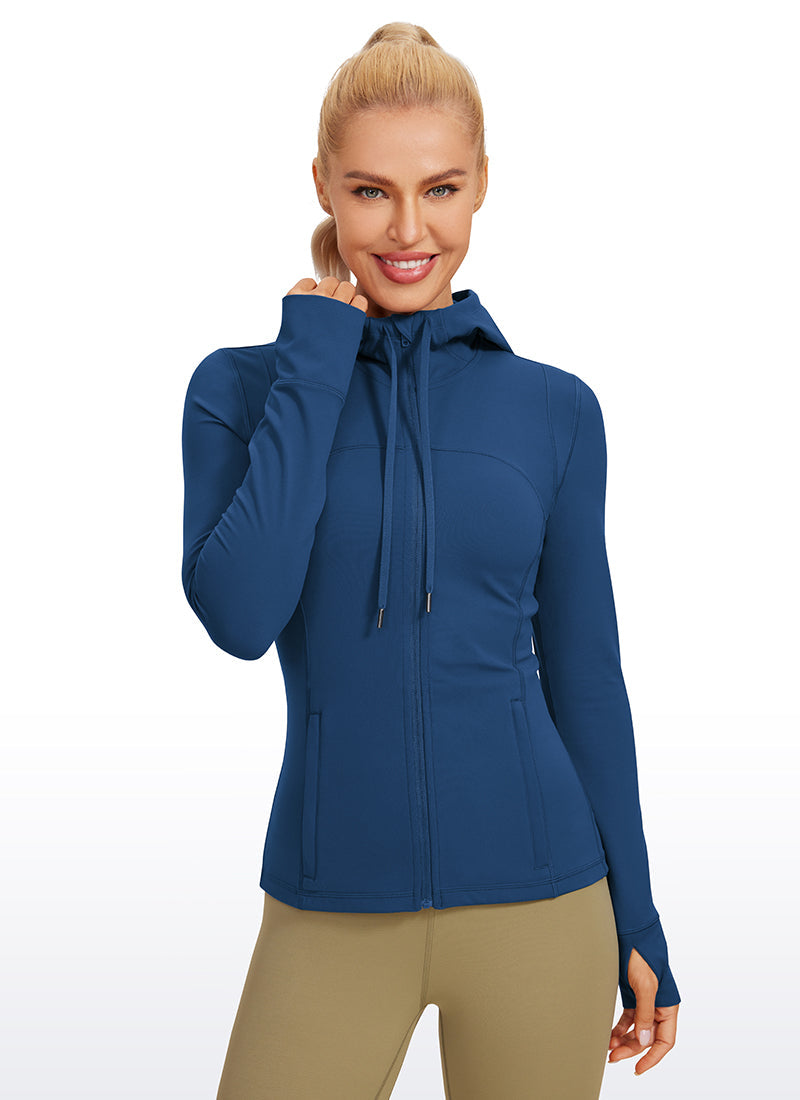 Butterluxe Zip Pocket ThumbHole Hoodie