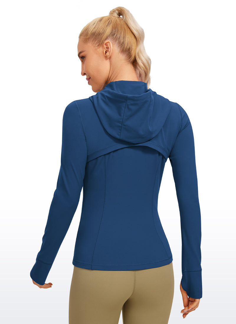 Butterluxe Zip Pocket ThumbHole Hoodie
