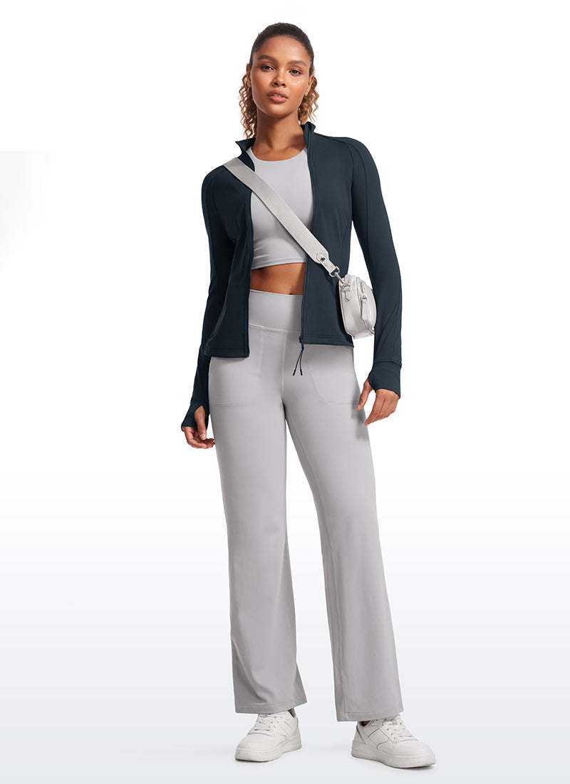 Butterluxe ThumbHole Full Zip Long Sleeve