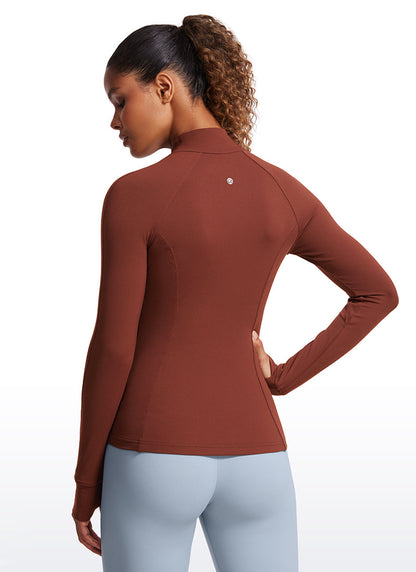 Butterluxe ThumbHole Full Zip Long Sleeve