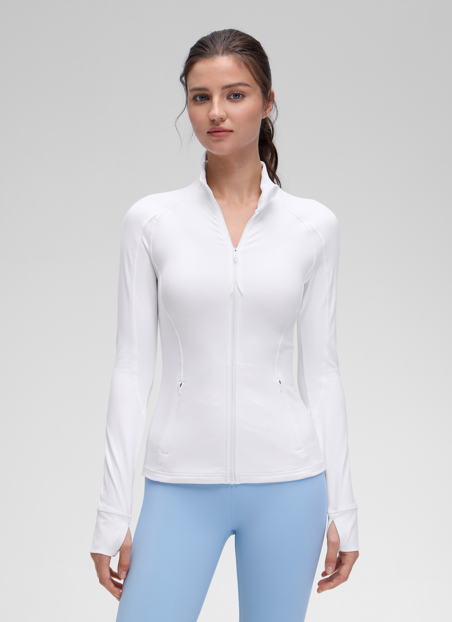 Butterluxe ThumbHole Full Zip Long Sleeve