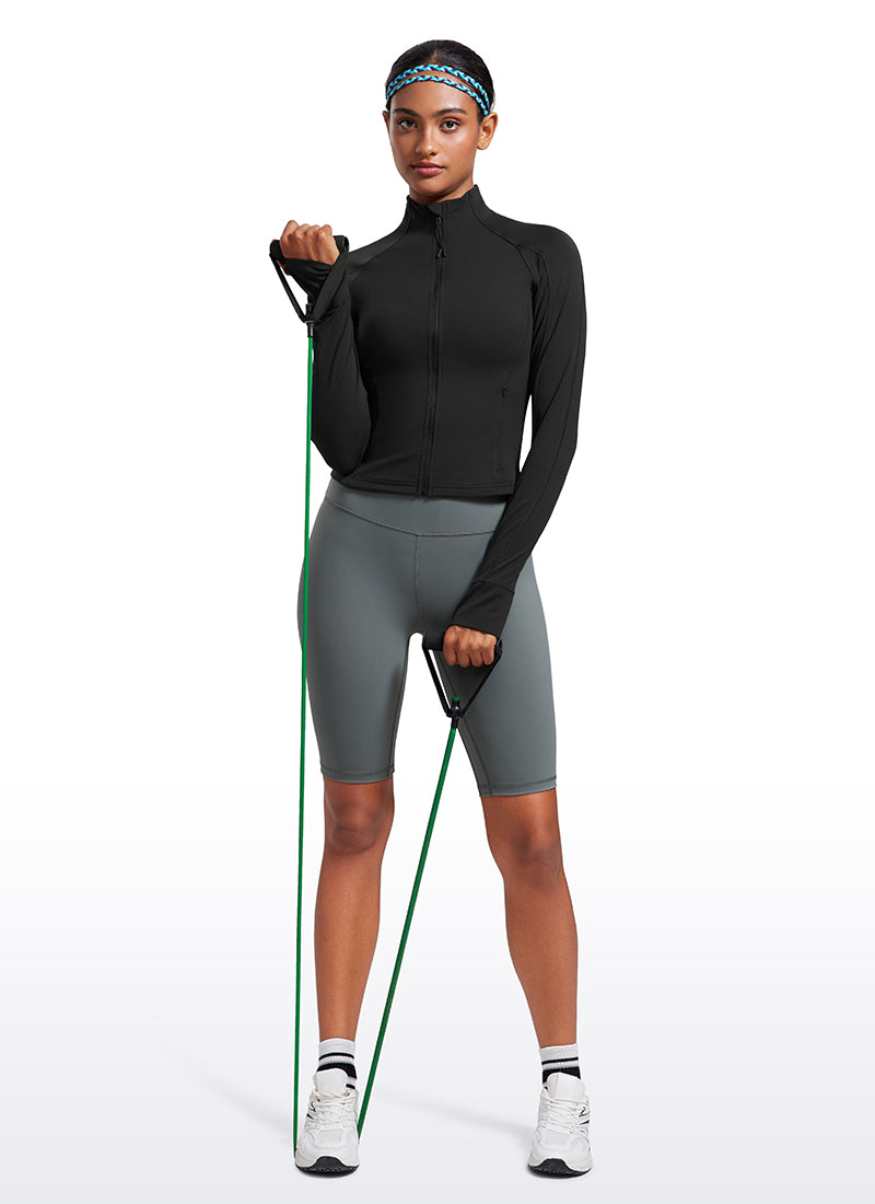 Butterluxe Waist Length Full Zip Jacket