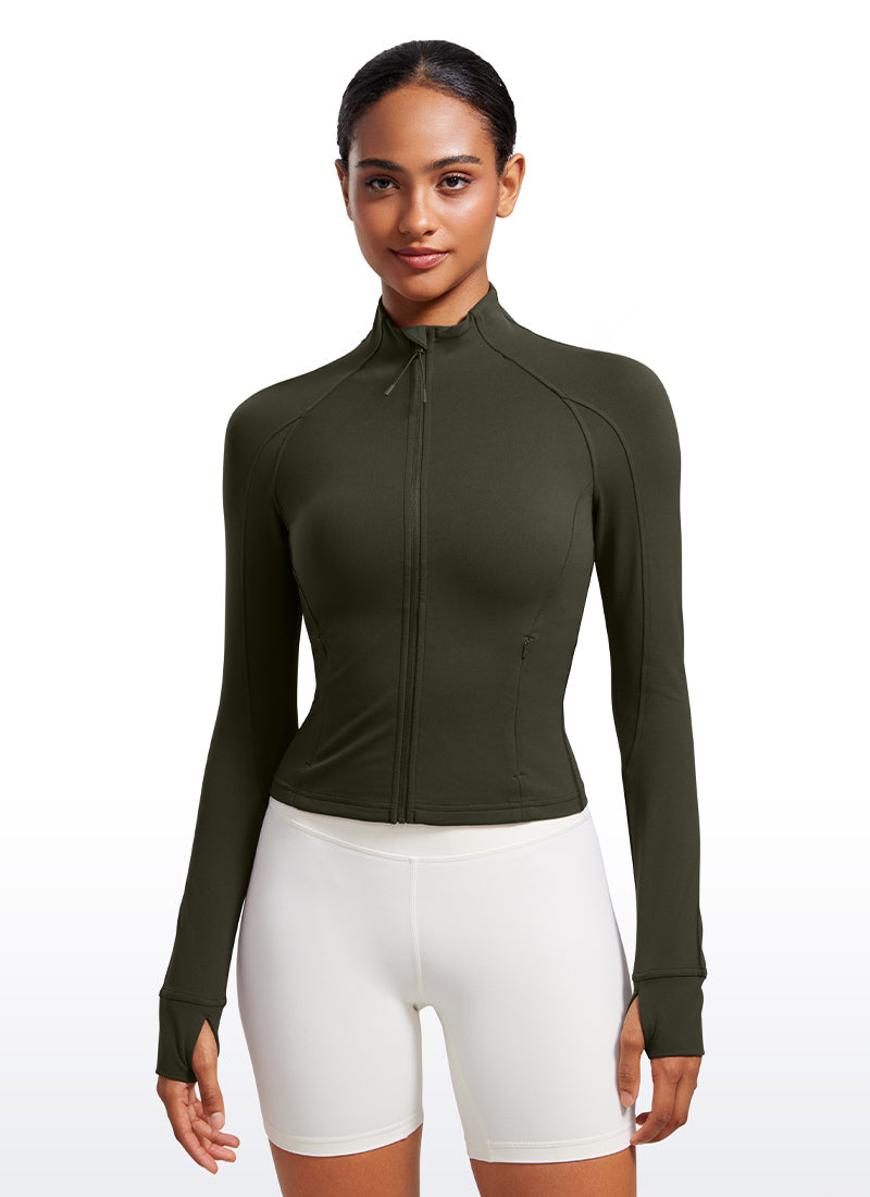 Butterluxe Waist Length Full Zip Jacket