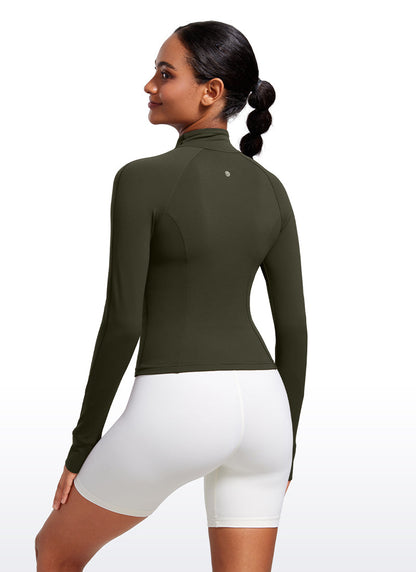 Butterluxe Waist Length Full Zip Jacket