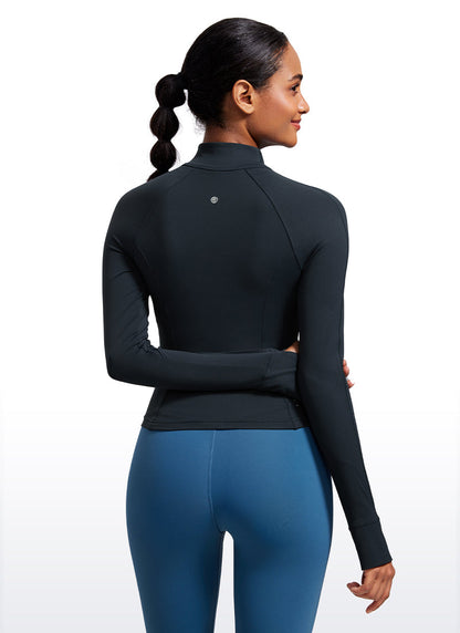 Butterluxe Waist Length Full Zip Jacket