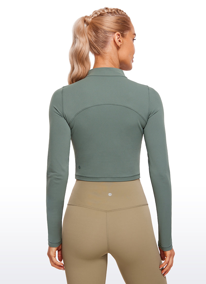 Butterluxe Mock Turtleneck Long Sleeve
