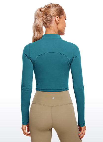 Butterluxe Mock Turtleneck Long Sleeve