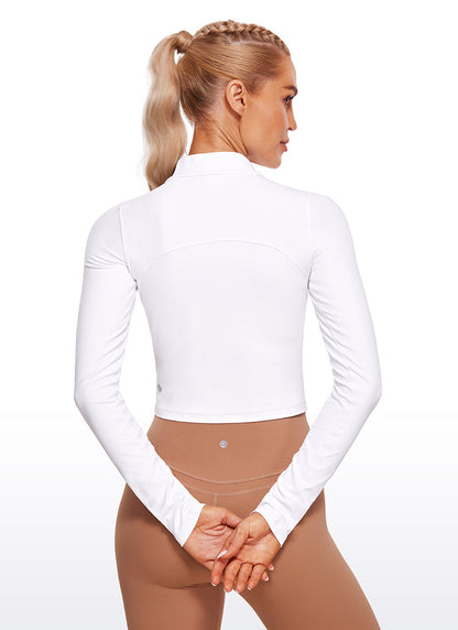 Butterluxe Mock Turtleneck Long Sleeve