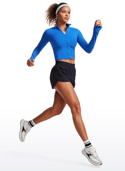 Butterluxe ThumbHole Cropped Jacket