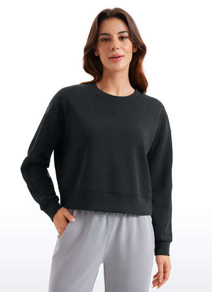SoftAura Pullover Crewneck Sweatshirt
