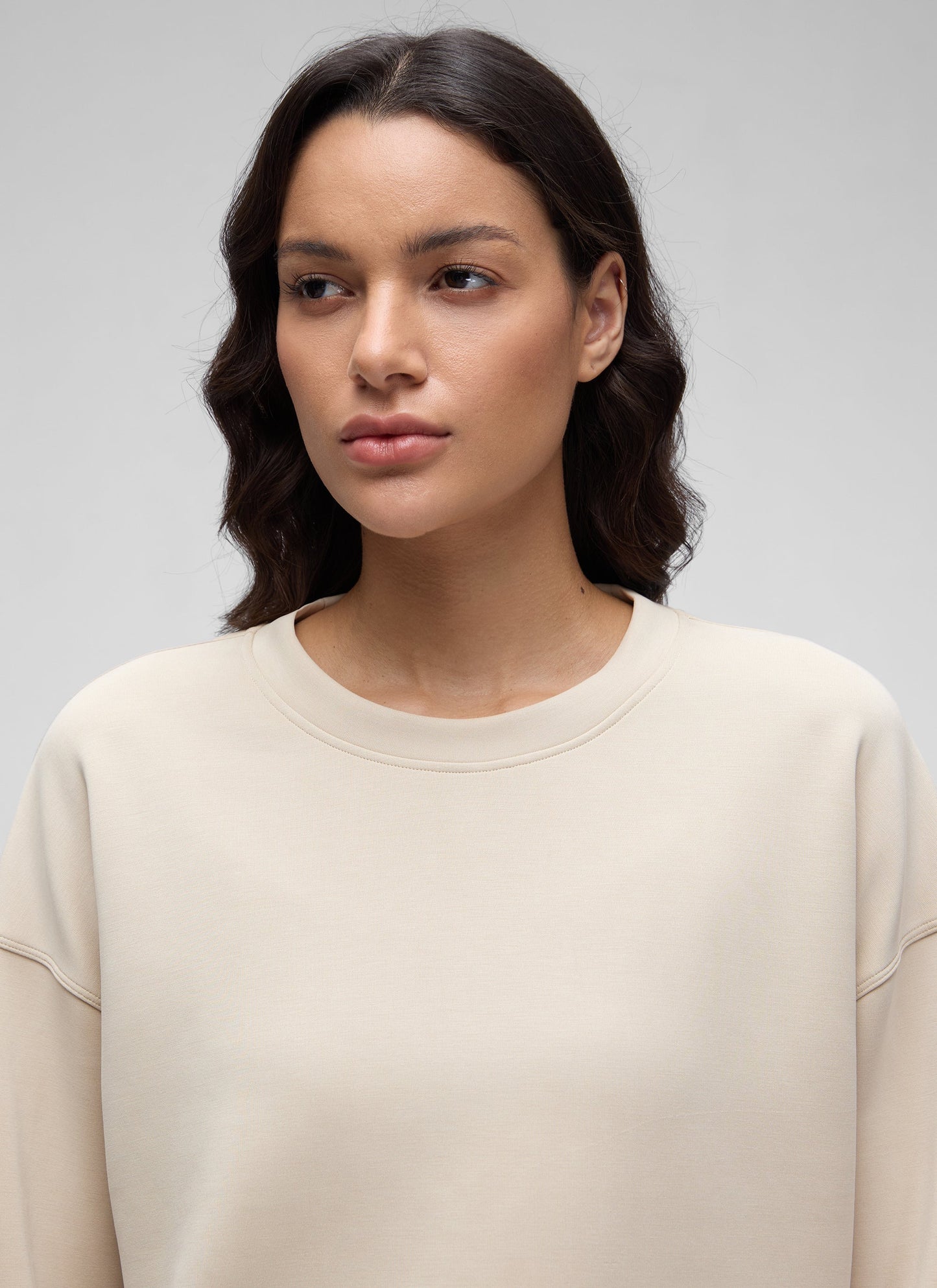 SoftAura Pullover Crewneck Sweatshirt