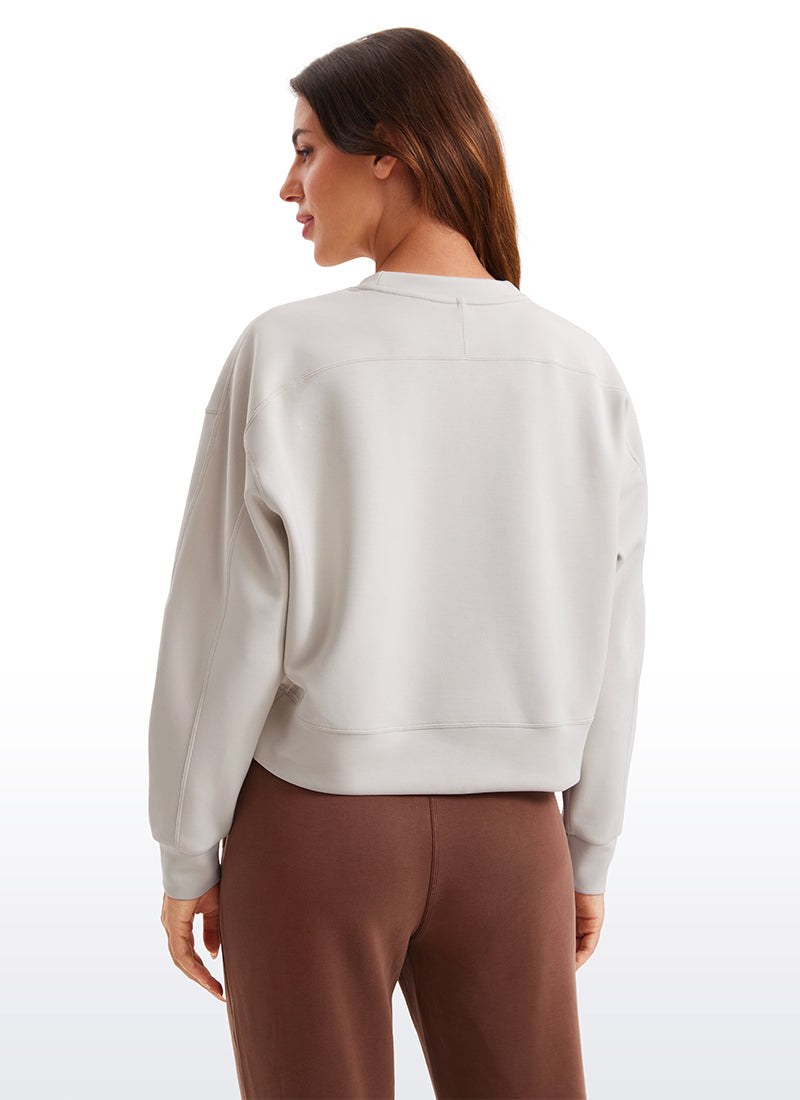 SoftAura Pullover Crewneck Sweatshirt