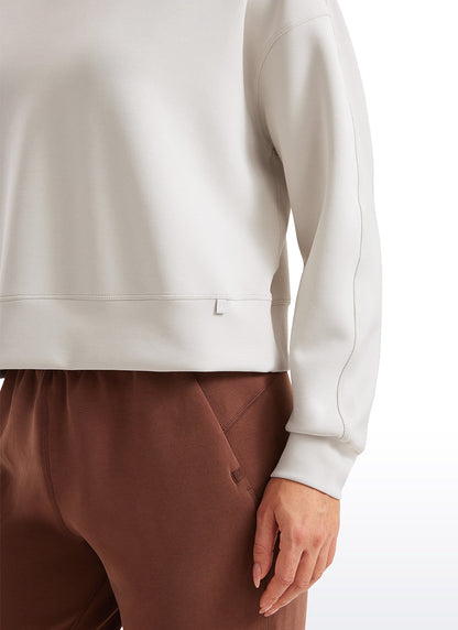 SoftAura Pullover Crewneck Sweatshirt