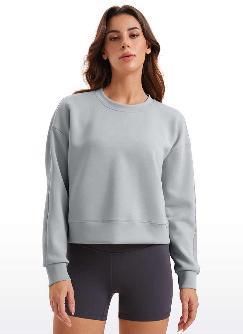 SoftAura Pullover Crewneck Sweatshirt