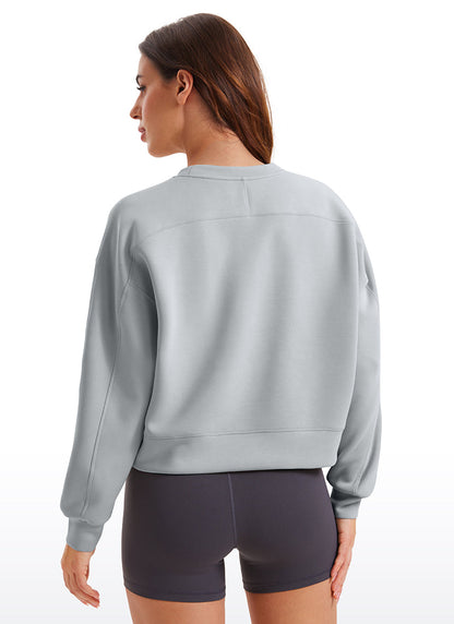 SoftAura Pullover Crewneck Sweatshirt