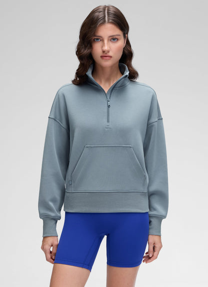 SoftAura Half Zip Pullover Sweatshirt