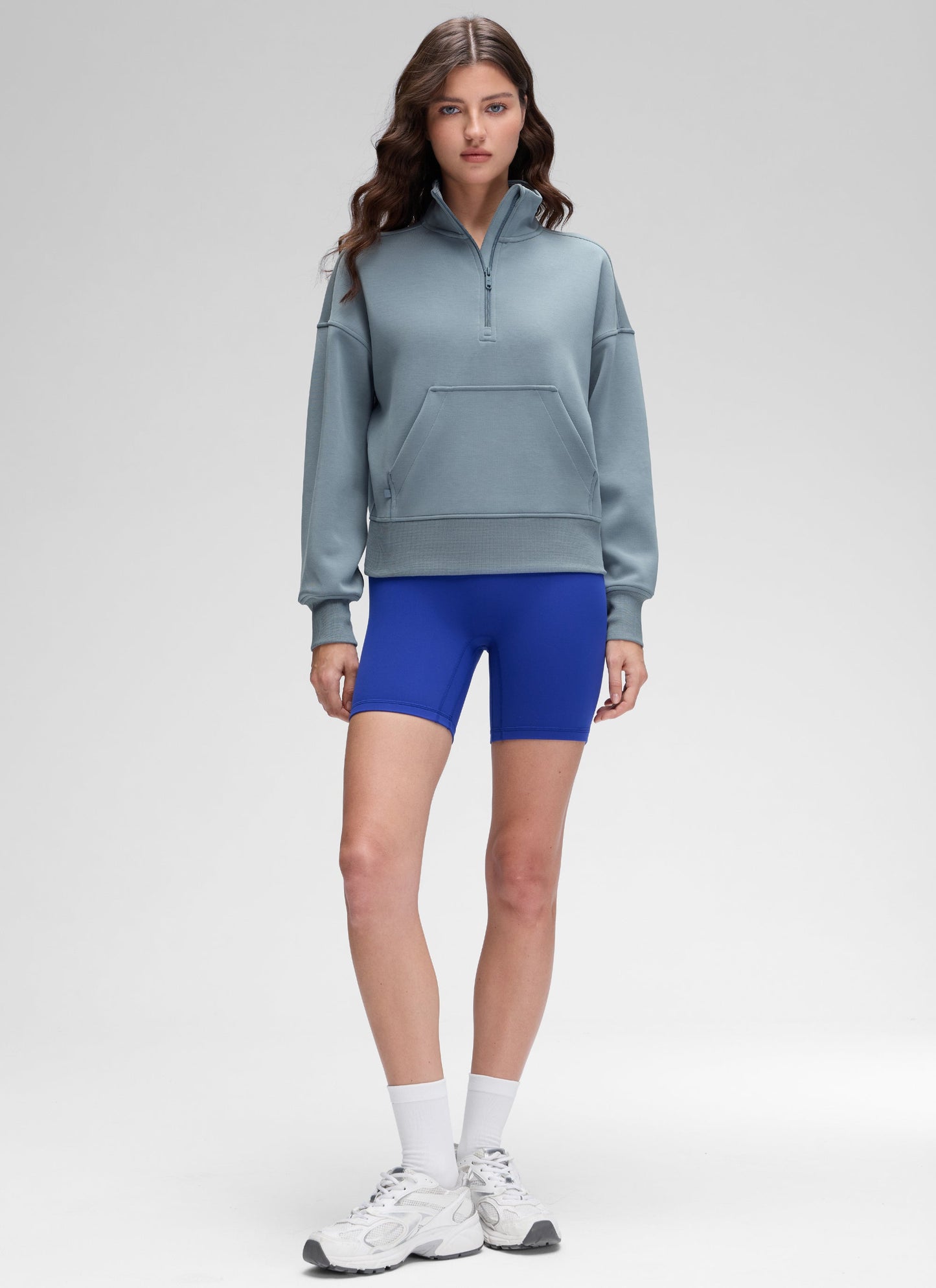 SoftAura Half Zip Pullover Sweatshirt