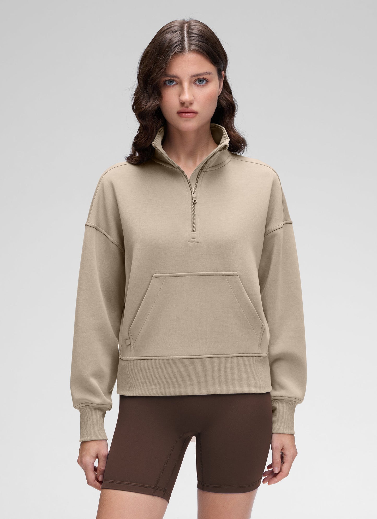 SoftAura Half Zip Pullover Sweatshirt