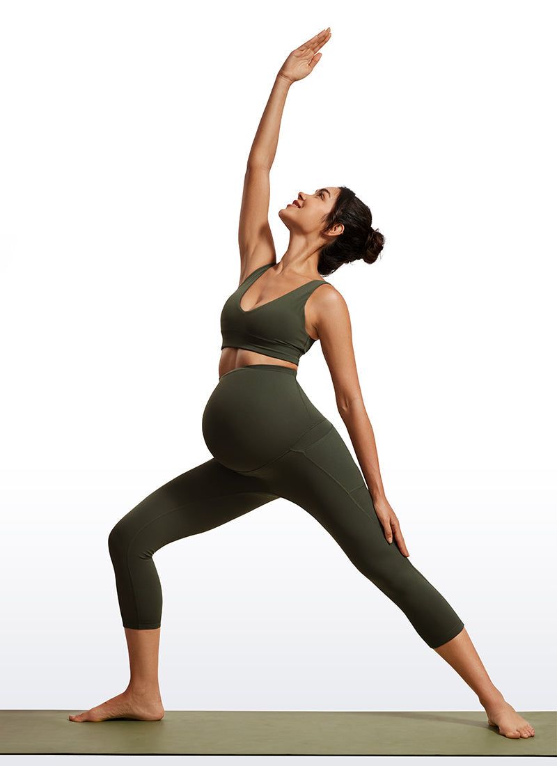 Butterluxe Maternity Pocket Legging 21"