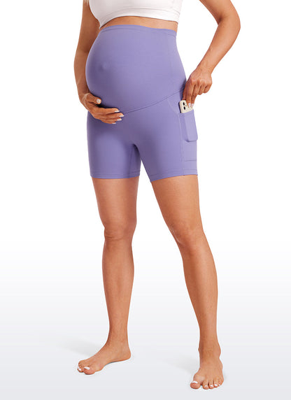Butterluxe Maternity Pocket Short 5''