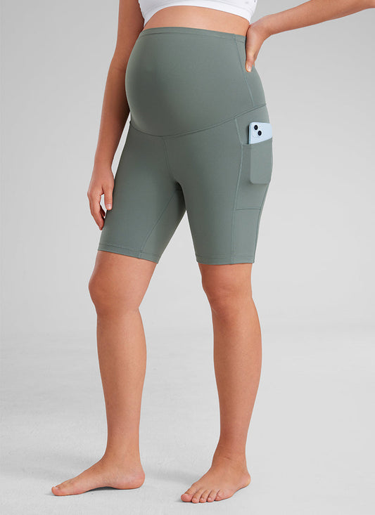 Butterluxe Maternity Pocket Short 8''