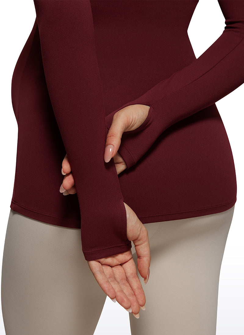 Butterluxe Maternity Crewneck Long Sleeve