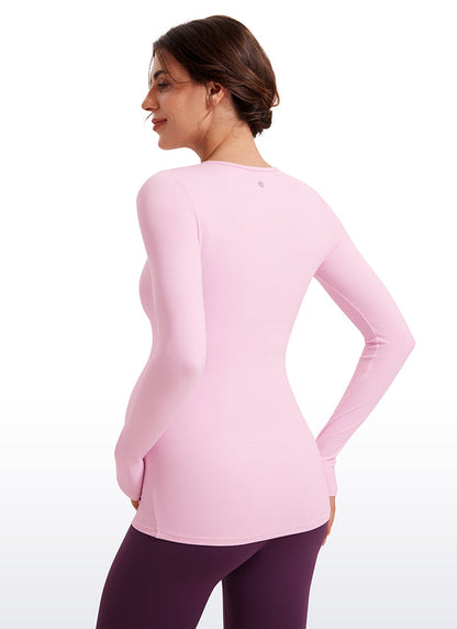 Butterluxe Maternity Crewneck Long Sleeve
