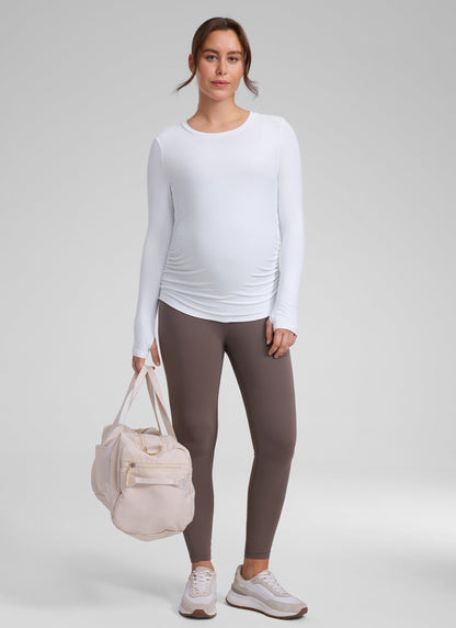 Butterluxe Maternity Crewneck Long Sleeve