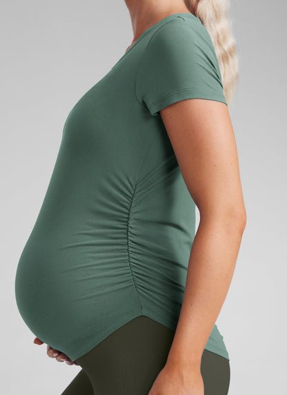 Cloudweight Maternity Ruched Short Sleeve