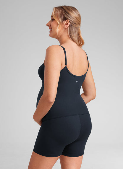 Butterluxe Maternity Short Romper 4''