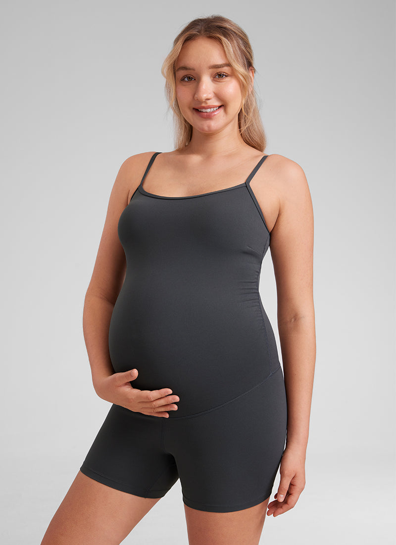 Butterluxe Maternity Short Romper 4''