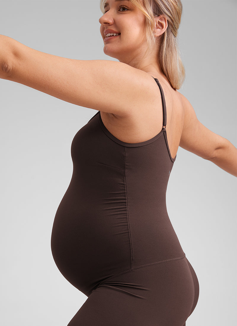 Butterluxe Maternity Short Romper 4''