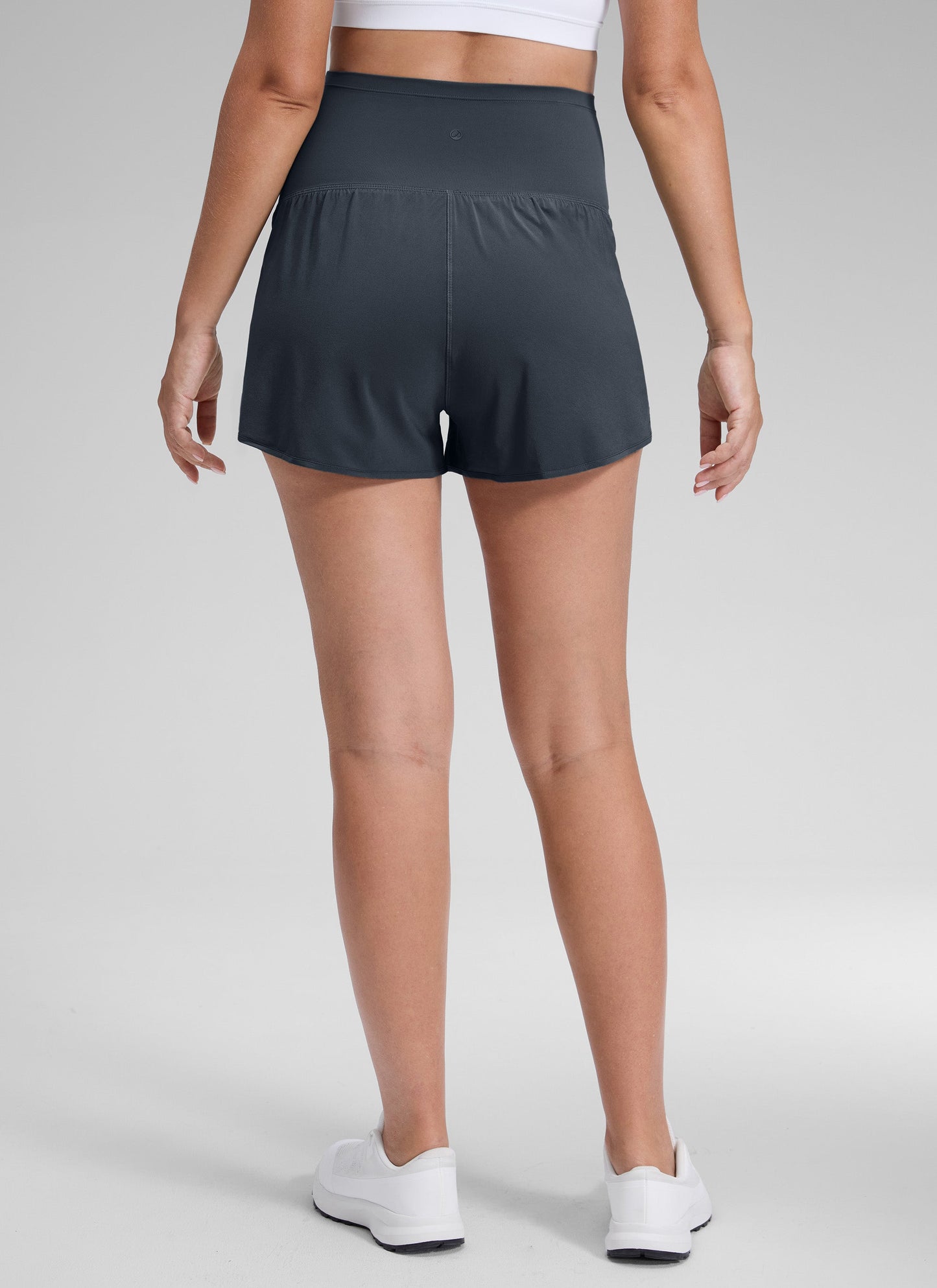 Feather-Fit Soft 2 in 1 Maternity Short 3''