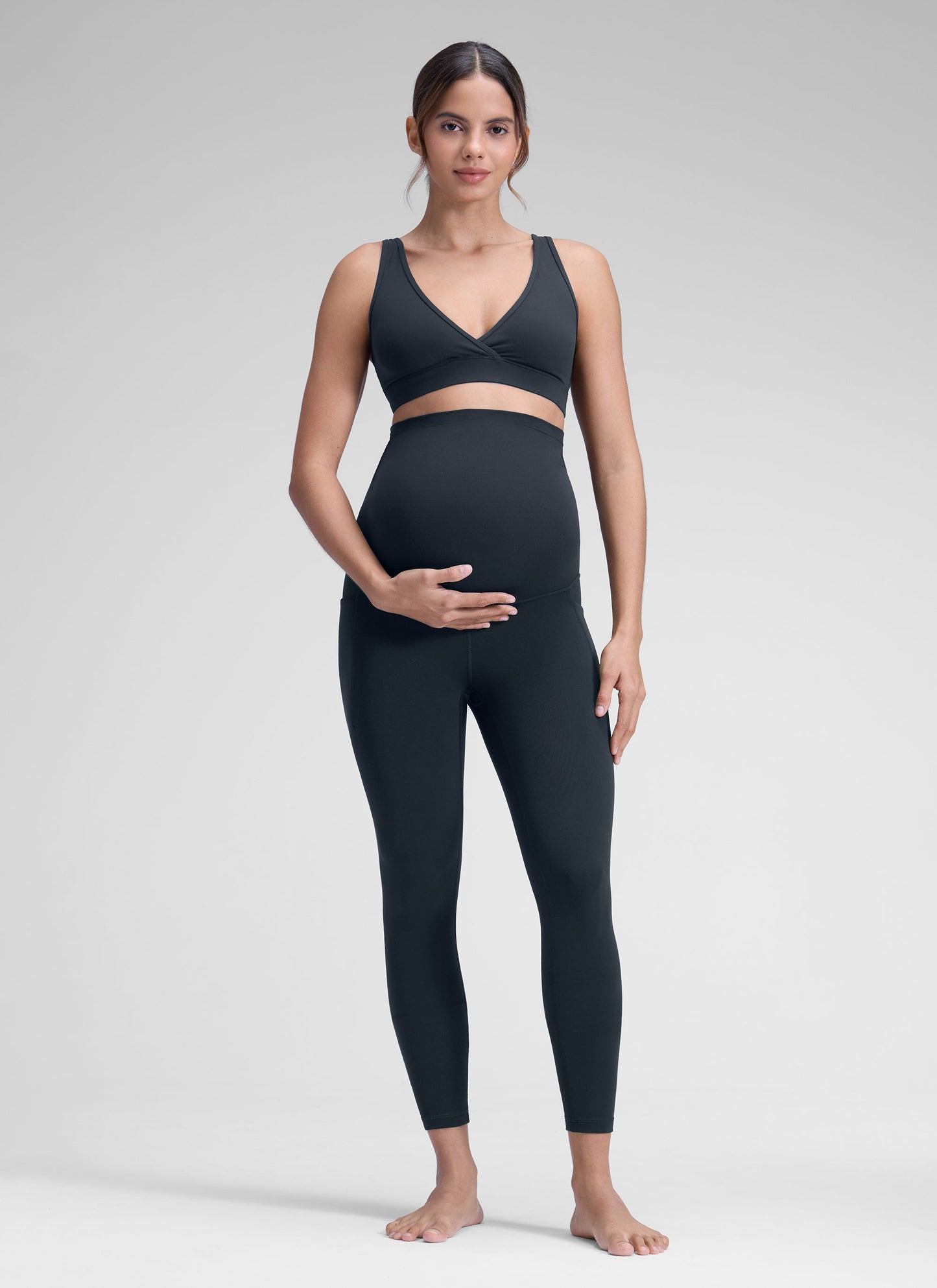 Butterluxe Maternity Soft Pocket Legging 25"